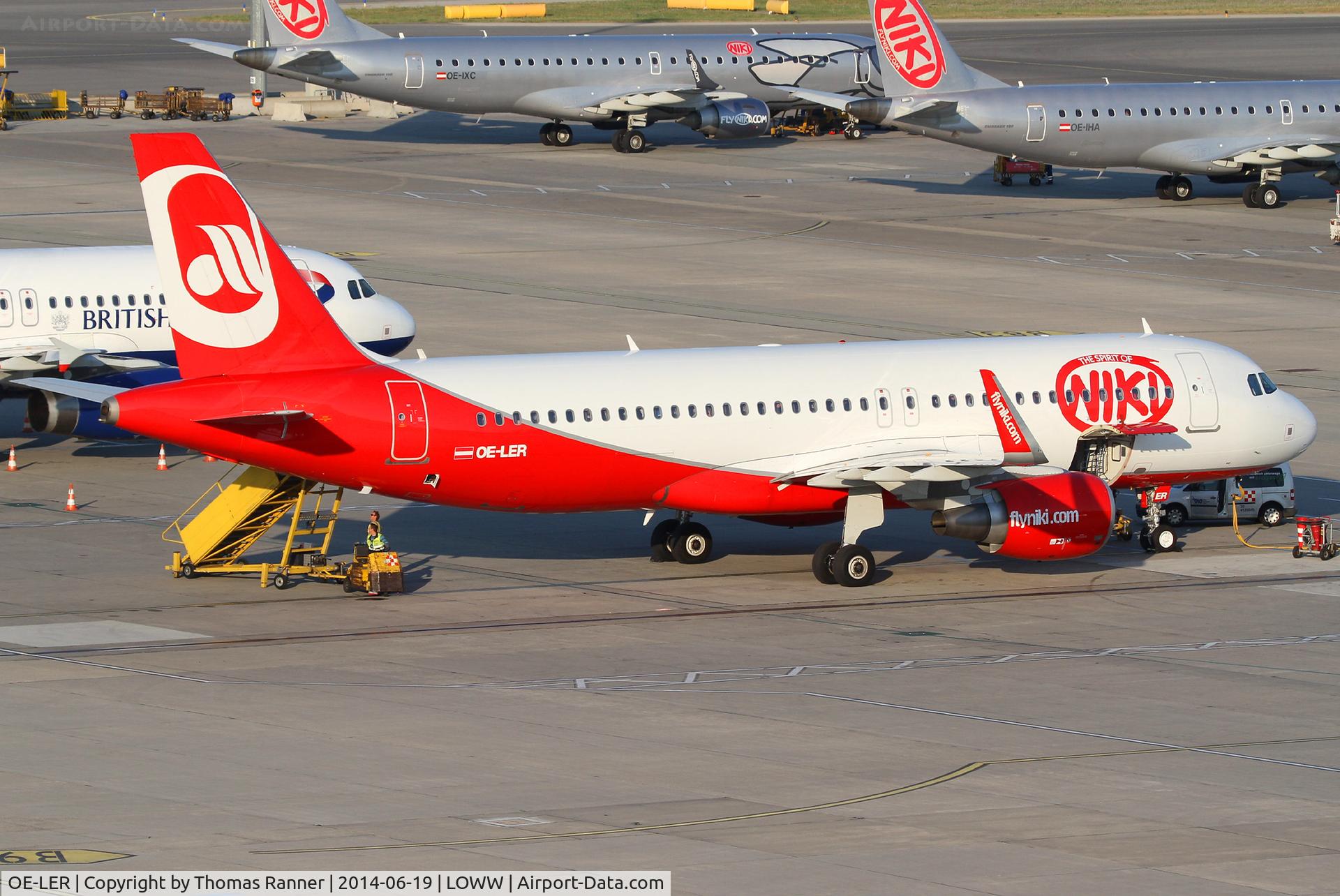 OE-LER, 2013 Airbus A320-214 C/N 5522, Niki A320