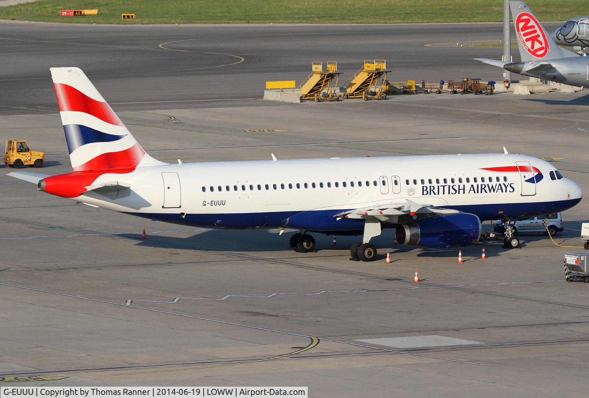 G-EUUU, 2008 Airbus A320-232 C/N 3351, British A320