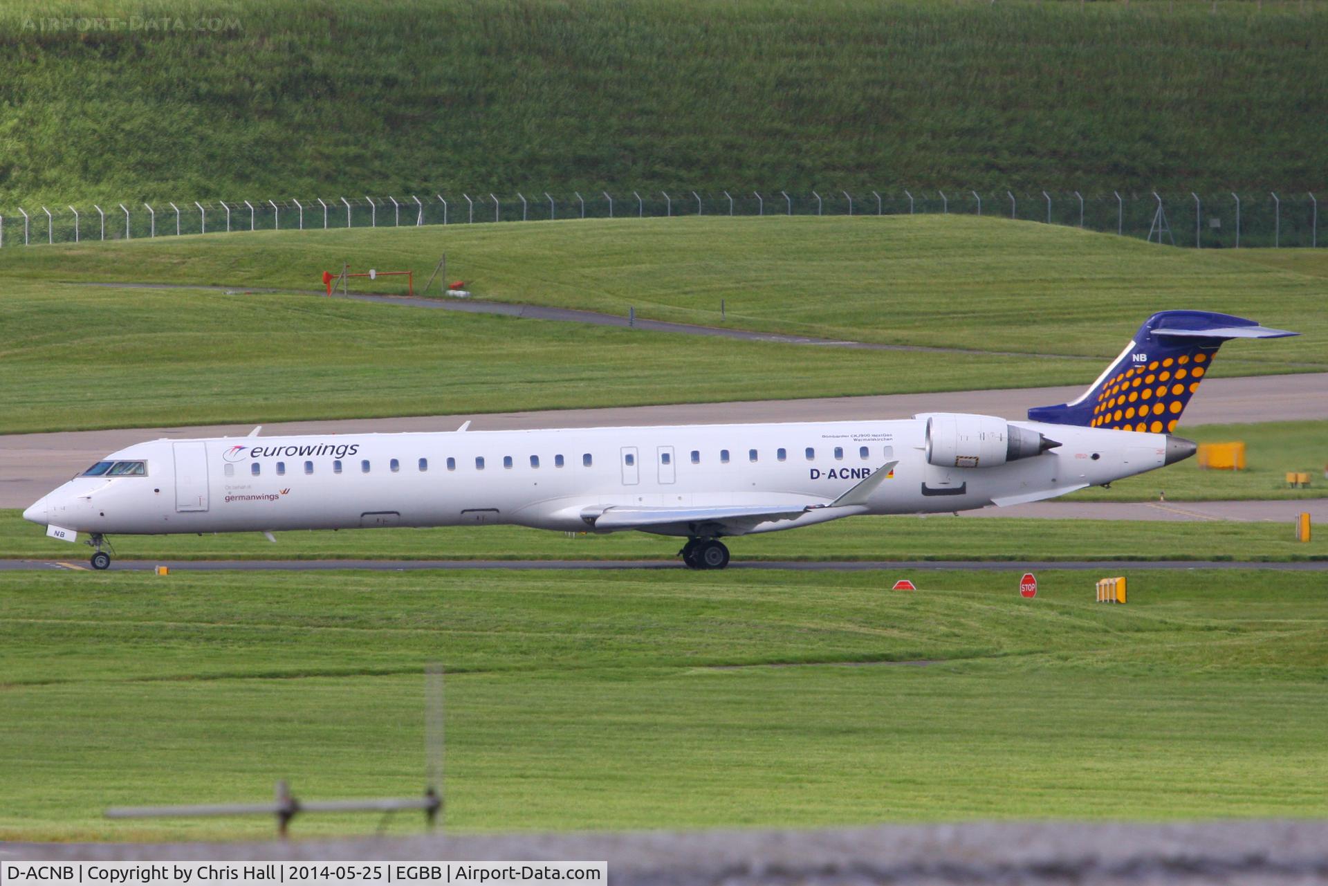 D-ACNB, 2009 Bombardier CRJ-900ER (CL-600-2D24) C/N 15230, Eurowings