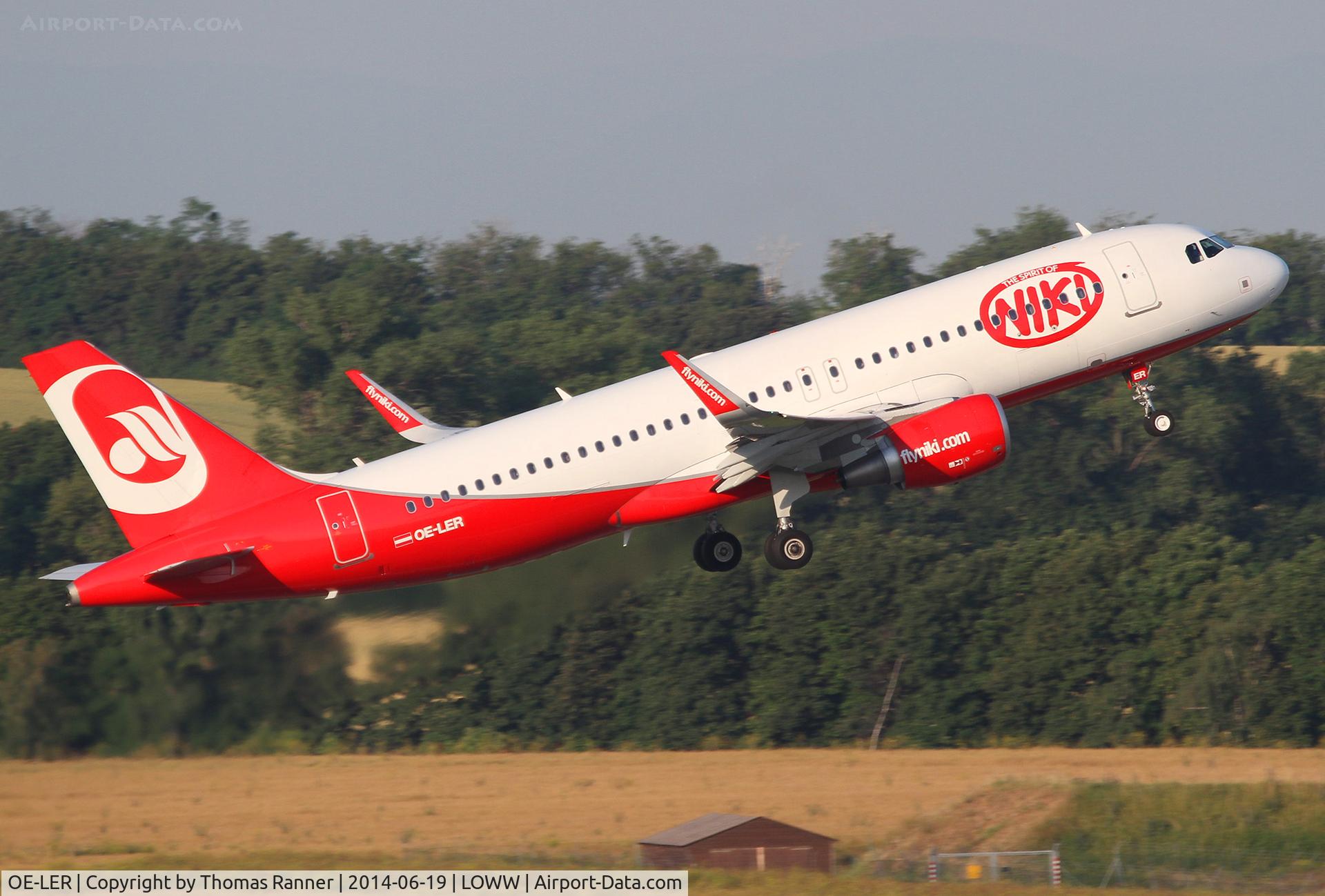 OE-LER, 2013 Airbus A320-214 C/N 5522, Niki A320
