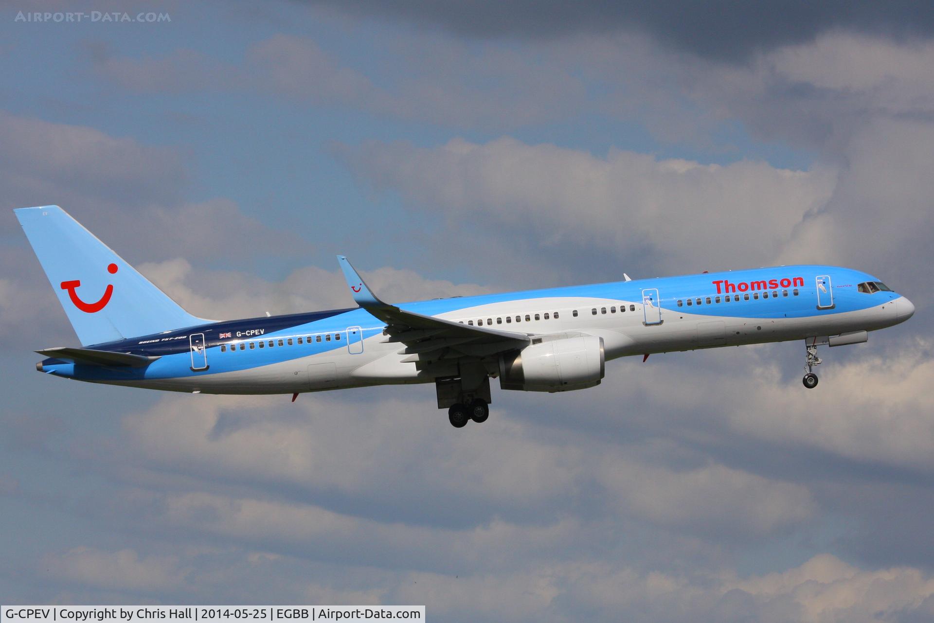 G-CPEV, 1999 Boeing 757-236 C/N 29943, Thomson