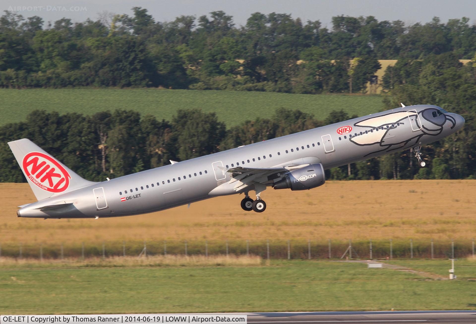 OE-LET, 2009 Airbus A321-211 C/N 3830, Niki A321