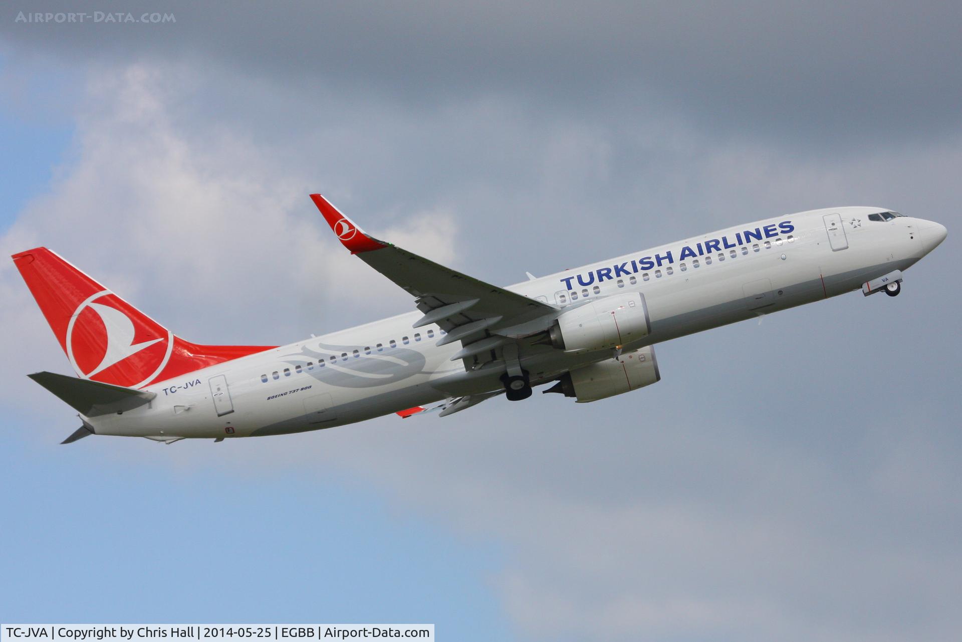 TC-JVA, 2014 Boeing 737-8F2 C/N 40988, Turkish Airlines