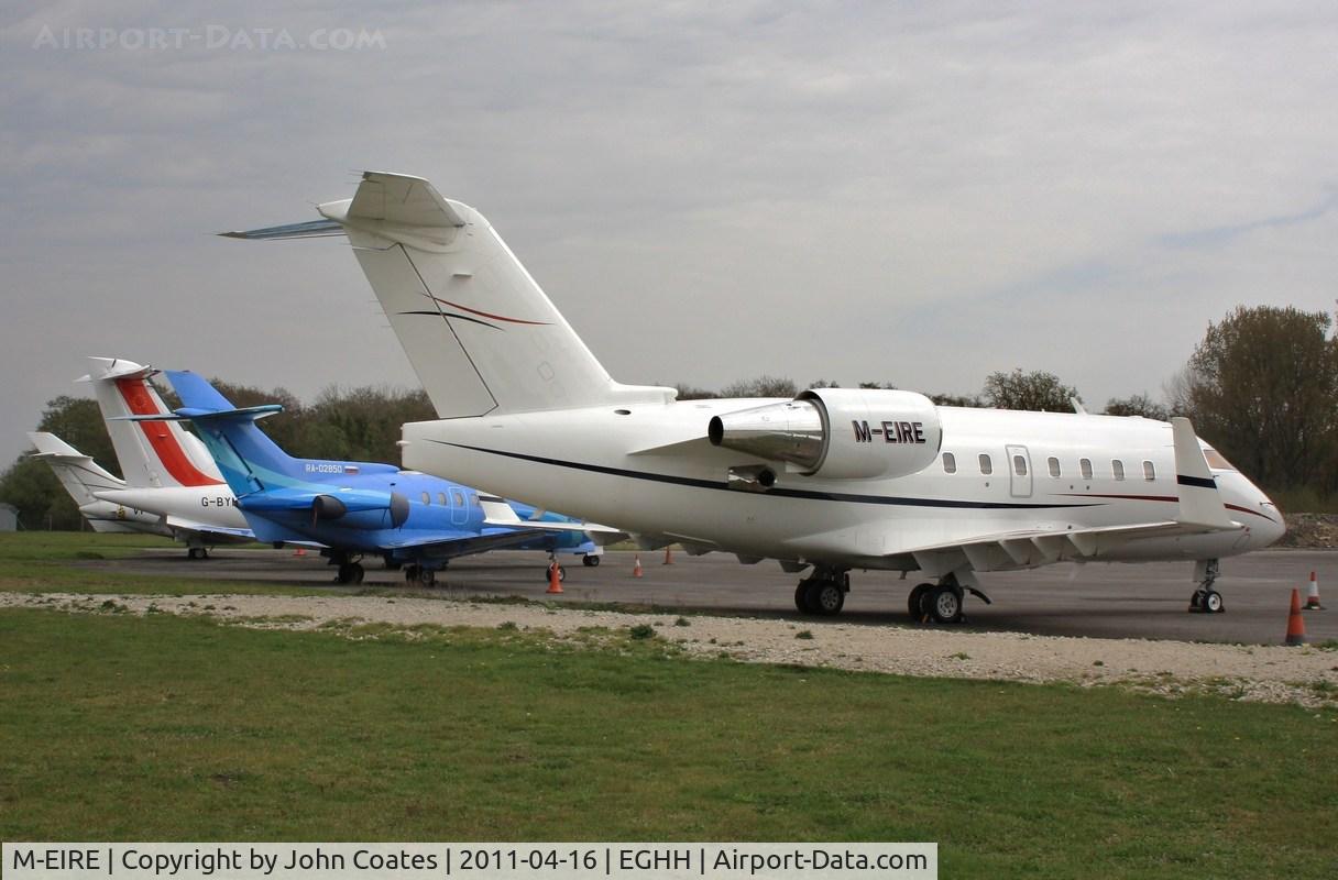 M-EIRE, 2003 Bombardier Challenger 604 (CL-600-2B16) C/N 5562, JETS apron