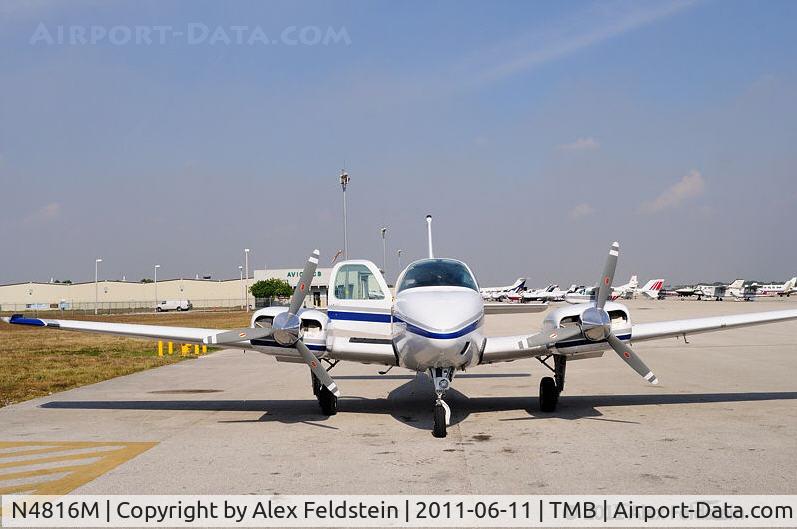 N4816M, 1978 Beech 95-B55 (T42A) Baron C/N TC-2157, Tamiami