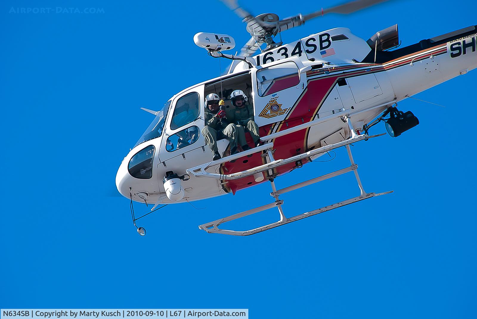 N634SB, 2005 Eurocopter AS-350B-3 Ecureuil Ecureuil C/N 3997, SBSO Hoist Training
