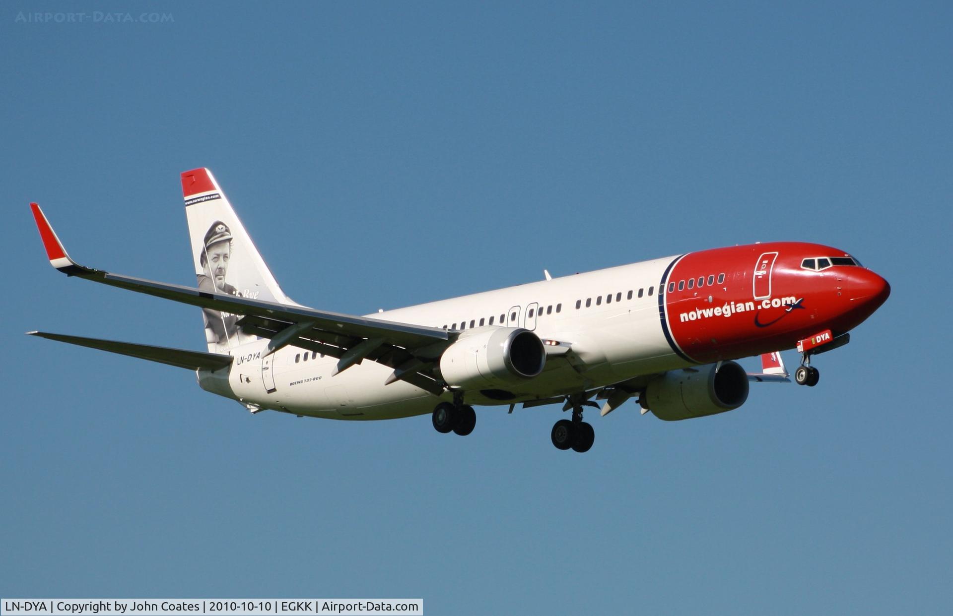 LN-DYA, 2009 Boeing 737-8JP C/N 39162, Finals 08