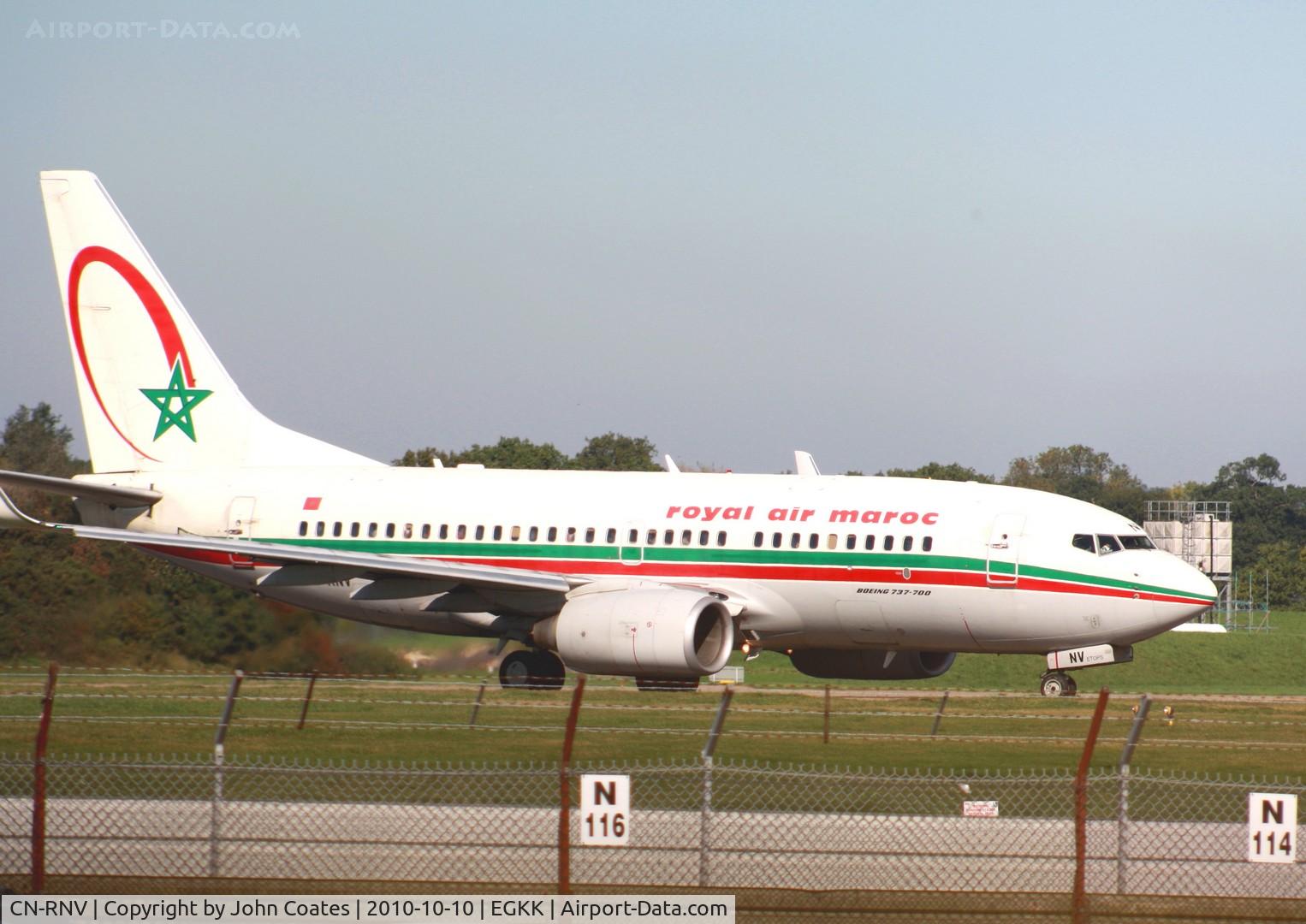 CN-RNV, 2002 Boeing 737-7B6 C/N 28988, Departing