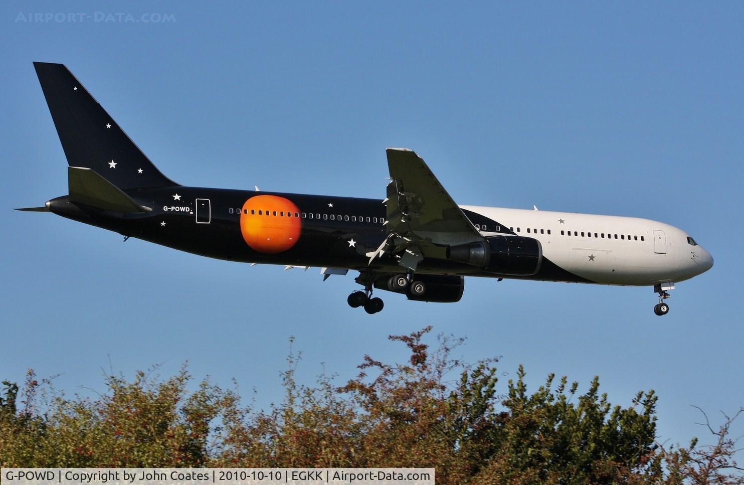 G-POWD, 2003 Boeing 767-36N/ER C/N 30847, Arriving 08