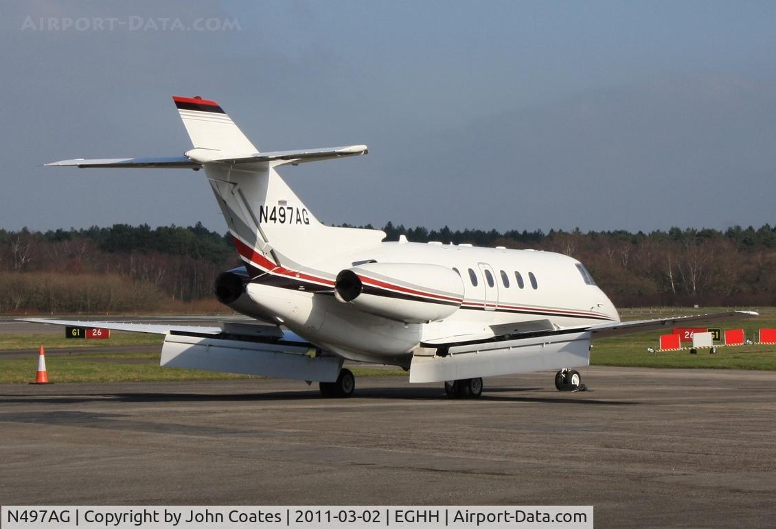 N497AG, 1999 Raytheon Hawker 800XP C/N 258439, At JETS