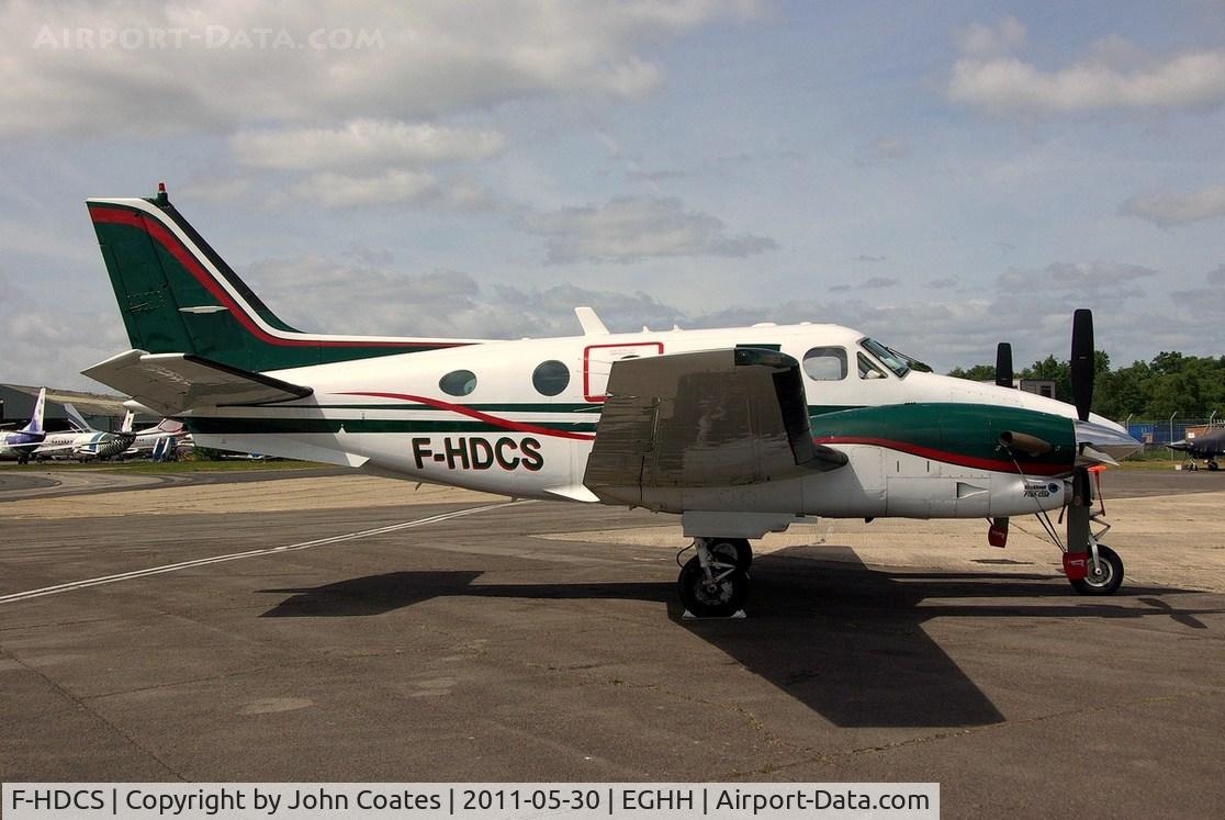 F-HDCS, Beech C90A King Air King Air C/N LJ-1066, At BHL