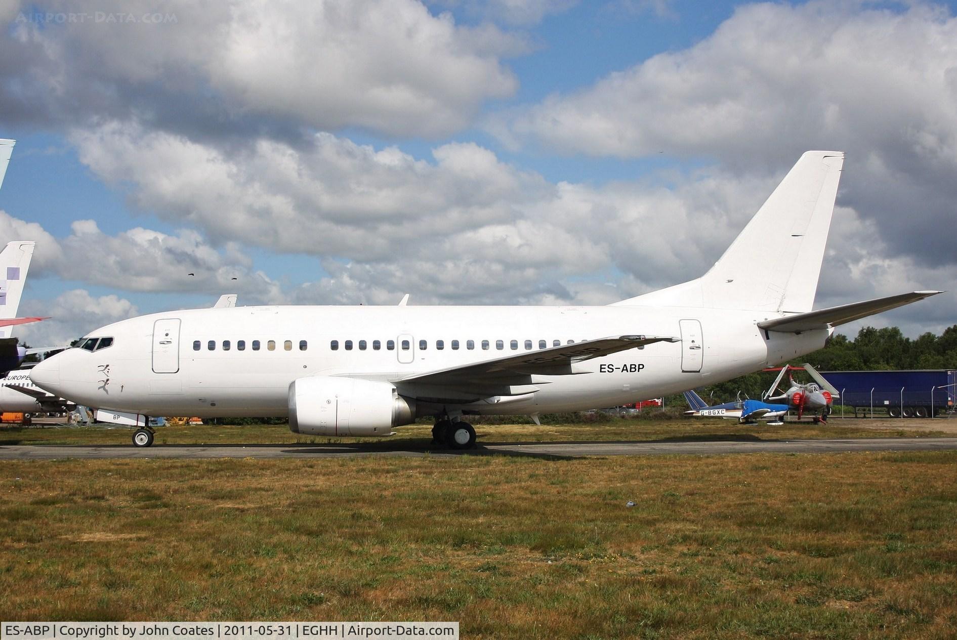 ES-ABP, 1995 Boeing 737-528 C/N 27425, At European
