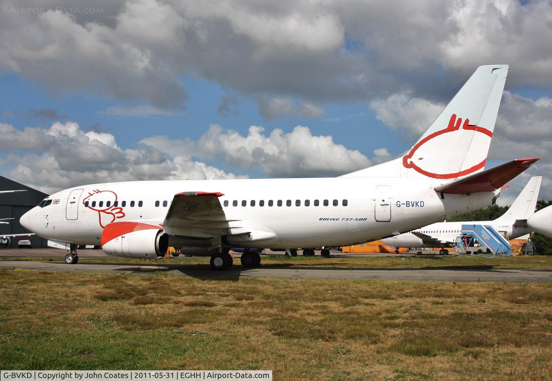 G-BVKD, 1992 Boeing 737-59D C/N 26421, At European
