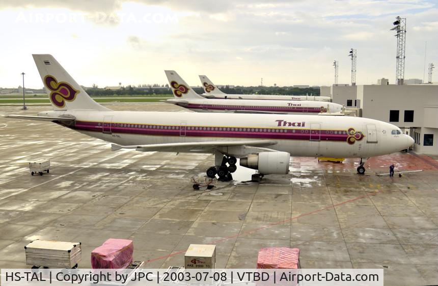 HS-TAL, 1990 Airbus A300B4-622R C/N 569, One of Thai's A300/600, scraped in 2013