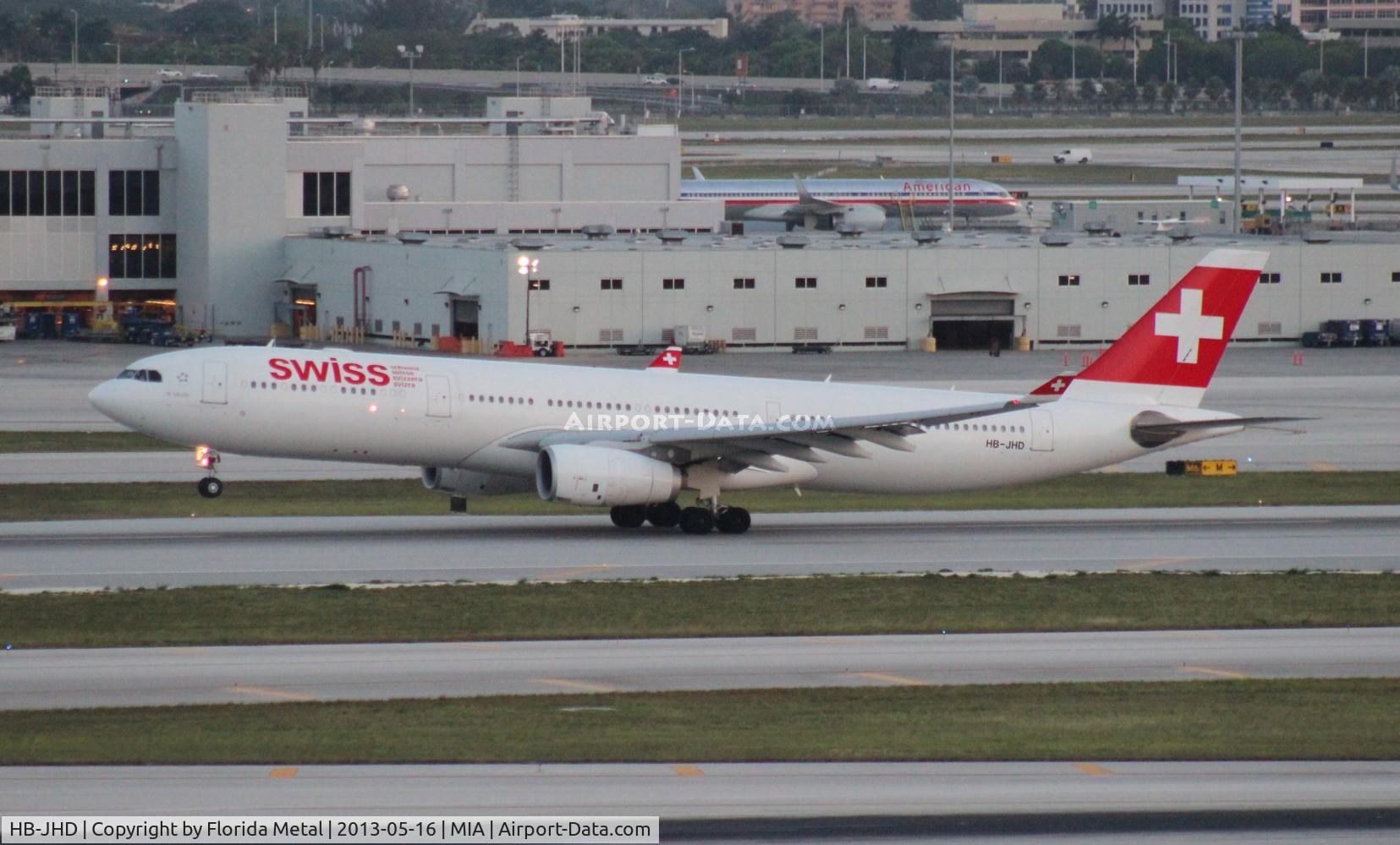 HB-JHD, 2009 Airbus A330-343 C/N 1026, Swiss A330-300