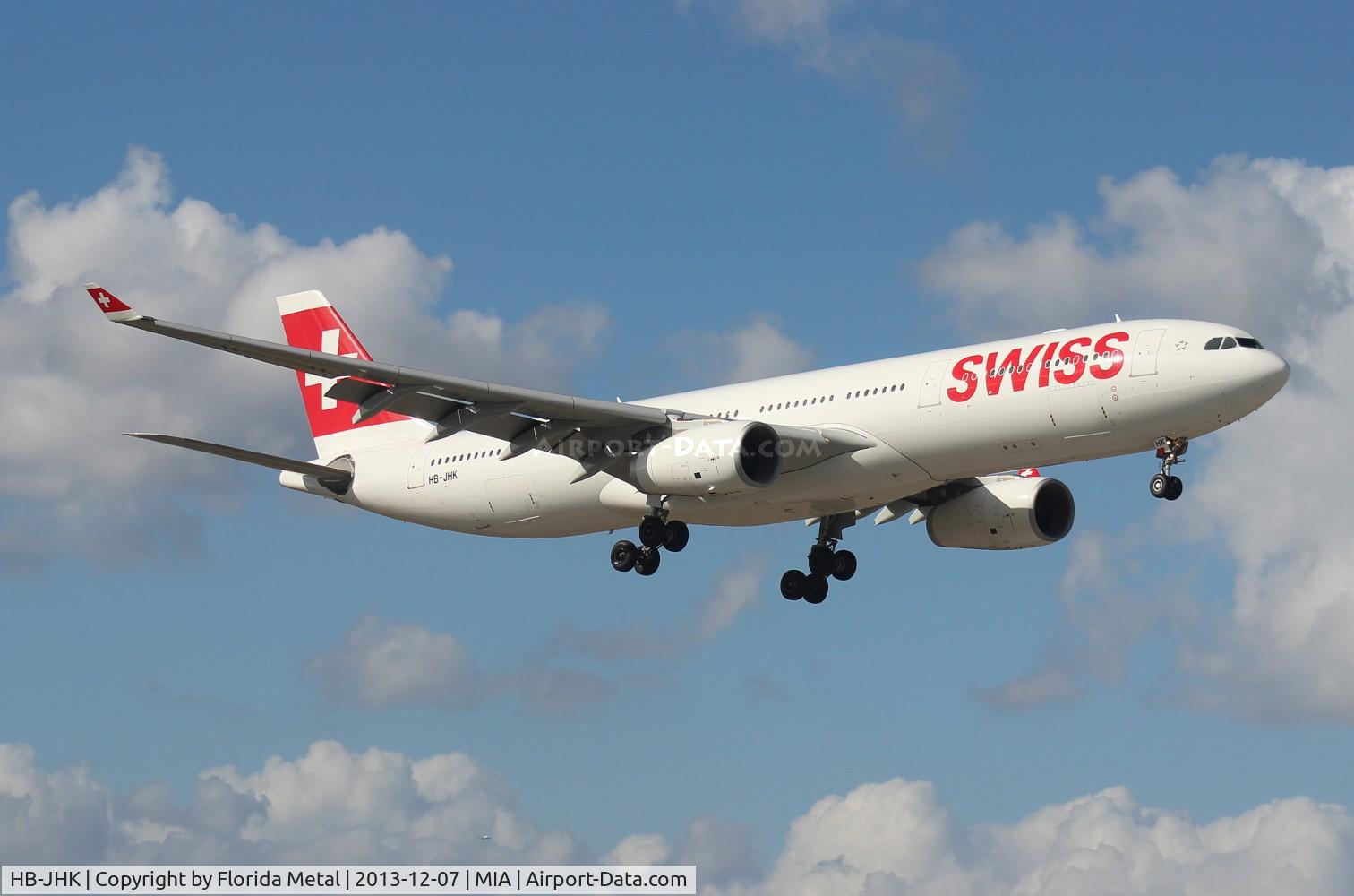 HB-JHK, 2011 Airbus A330-343X C/N 1276, Swiss A330-300