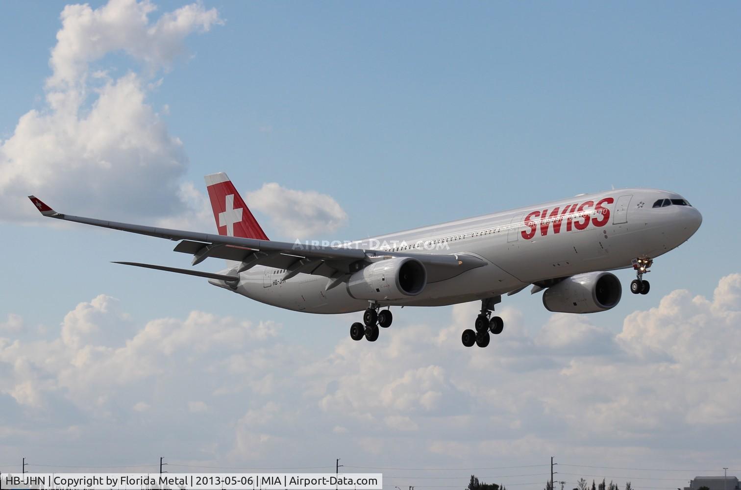 HB-JHN, 2013 Airbus A330-343X C/N 1403, Swiss A330-300