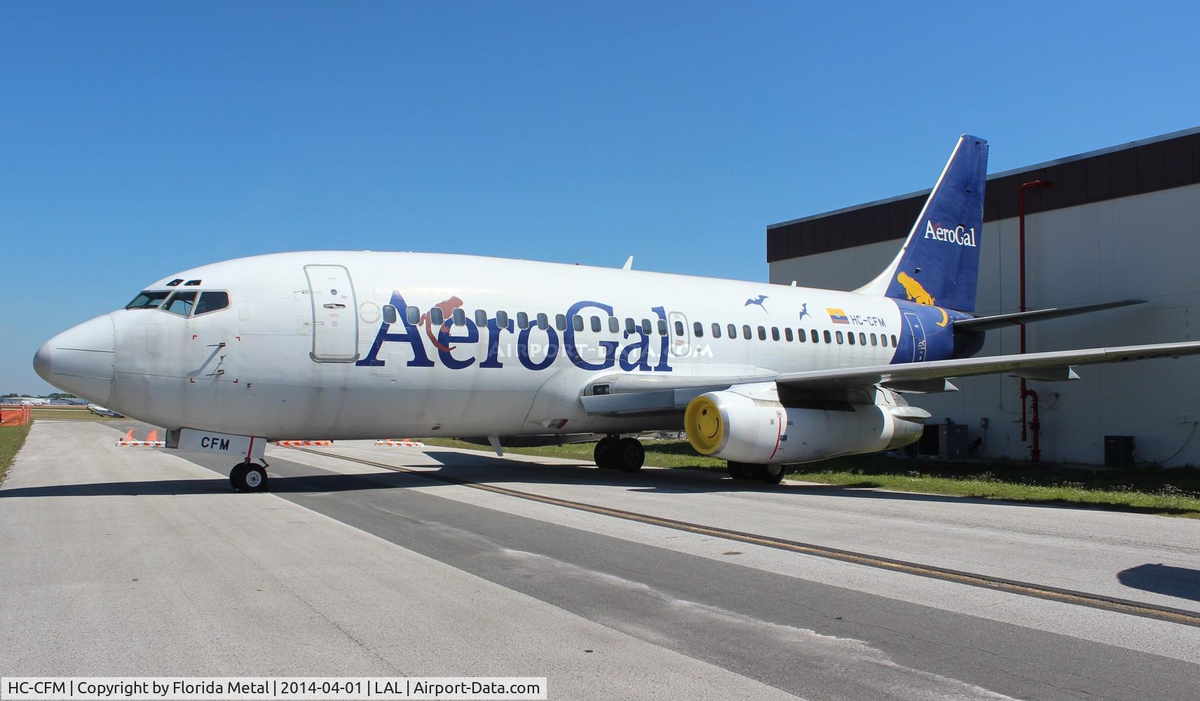 HC-CFM, 1982 Boeing 737-244 C/N 22589, Aerogal 737-200