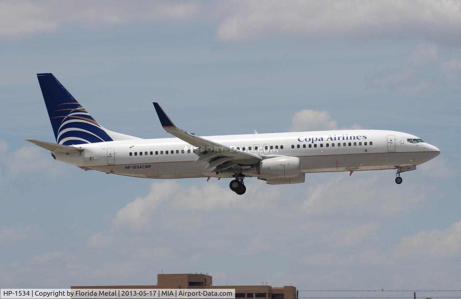 HP-1534, 2001 Boeing 737-86N C/N 28645, Copa 737-800