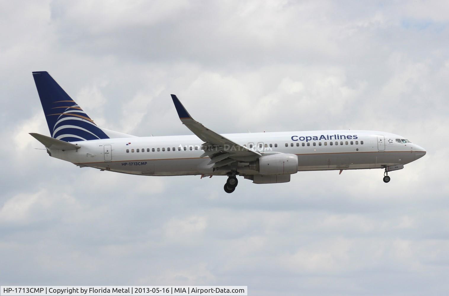 HP-1713CMP, 2010 Boeing 737-8V3 C/N 40890, Copa 737-800