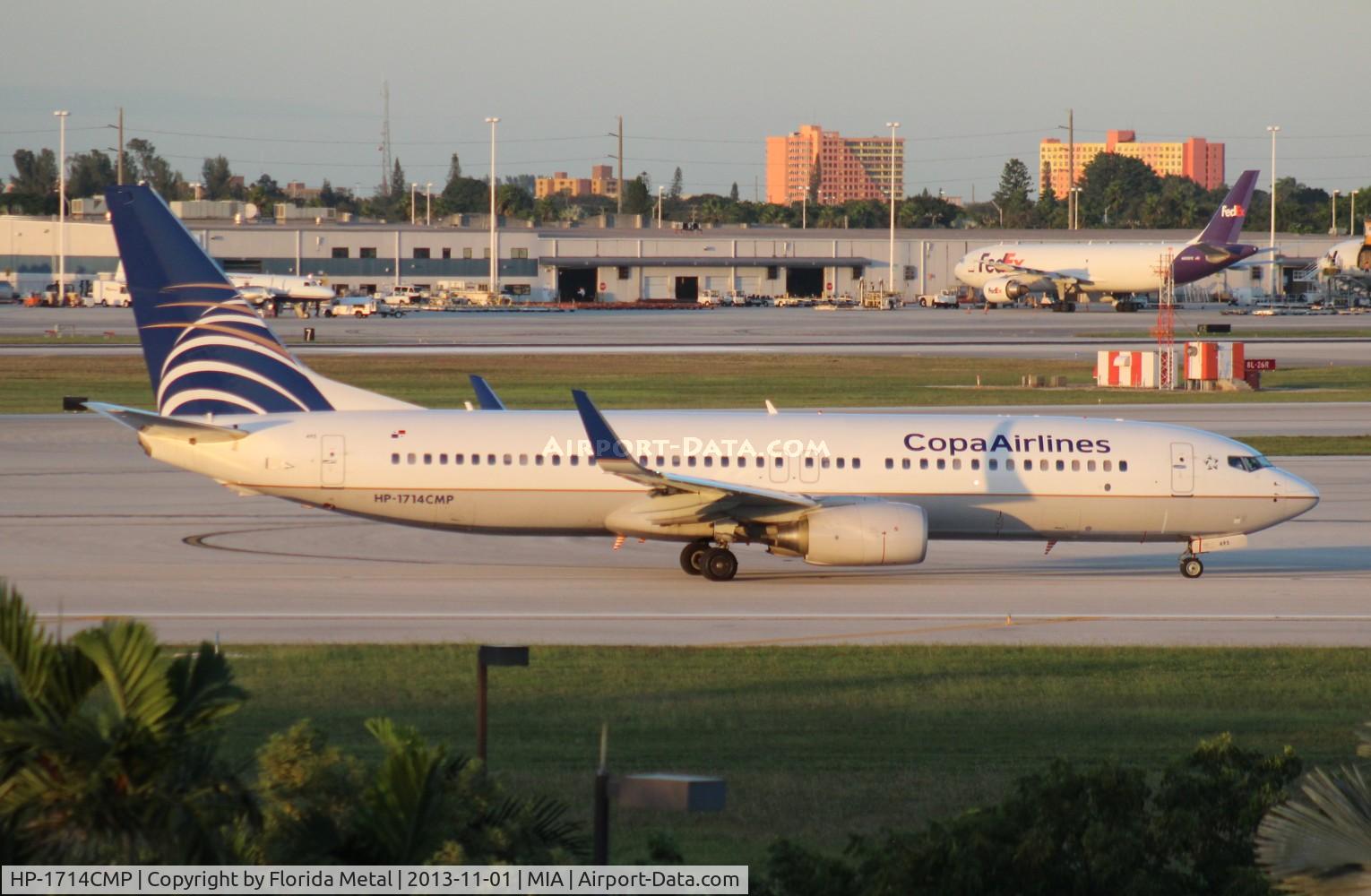 HP-1714CMP, 2010 Boeing 737-8V3 C/N 40891, Copa 737-800