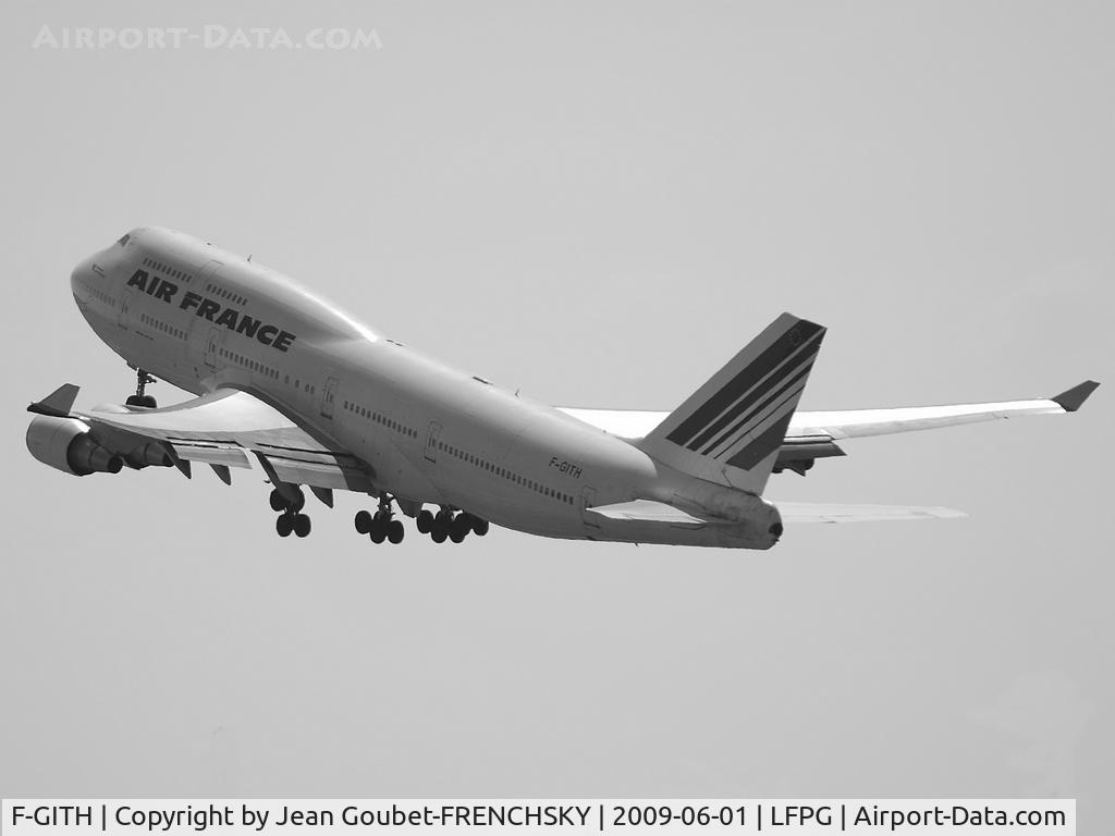 F-GITH, 2003 Boeing 747-428 C/N 32868, AF take of to Rio