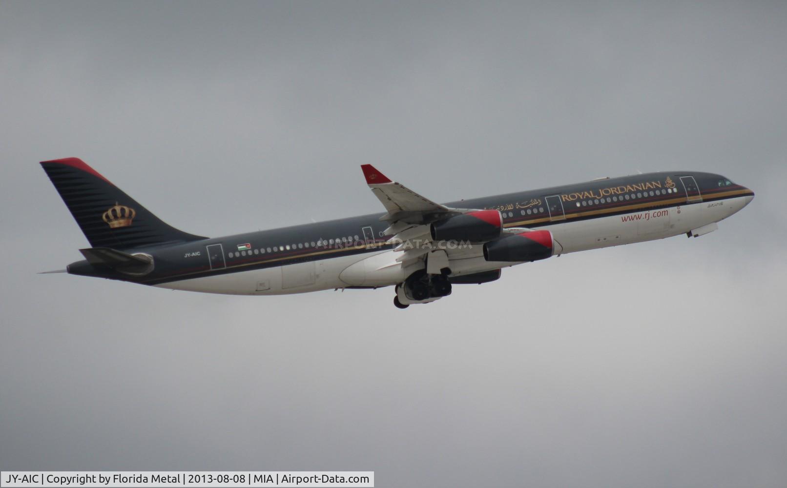 JY-AIC, 1993 Airbus A340-212 C/N 14, Royal Jordanian A340-200