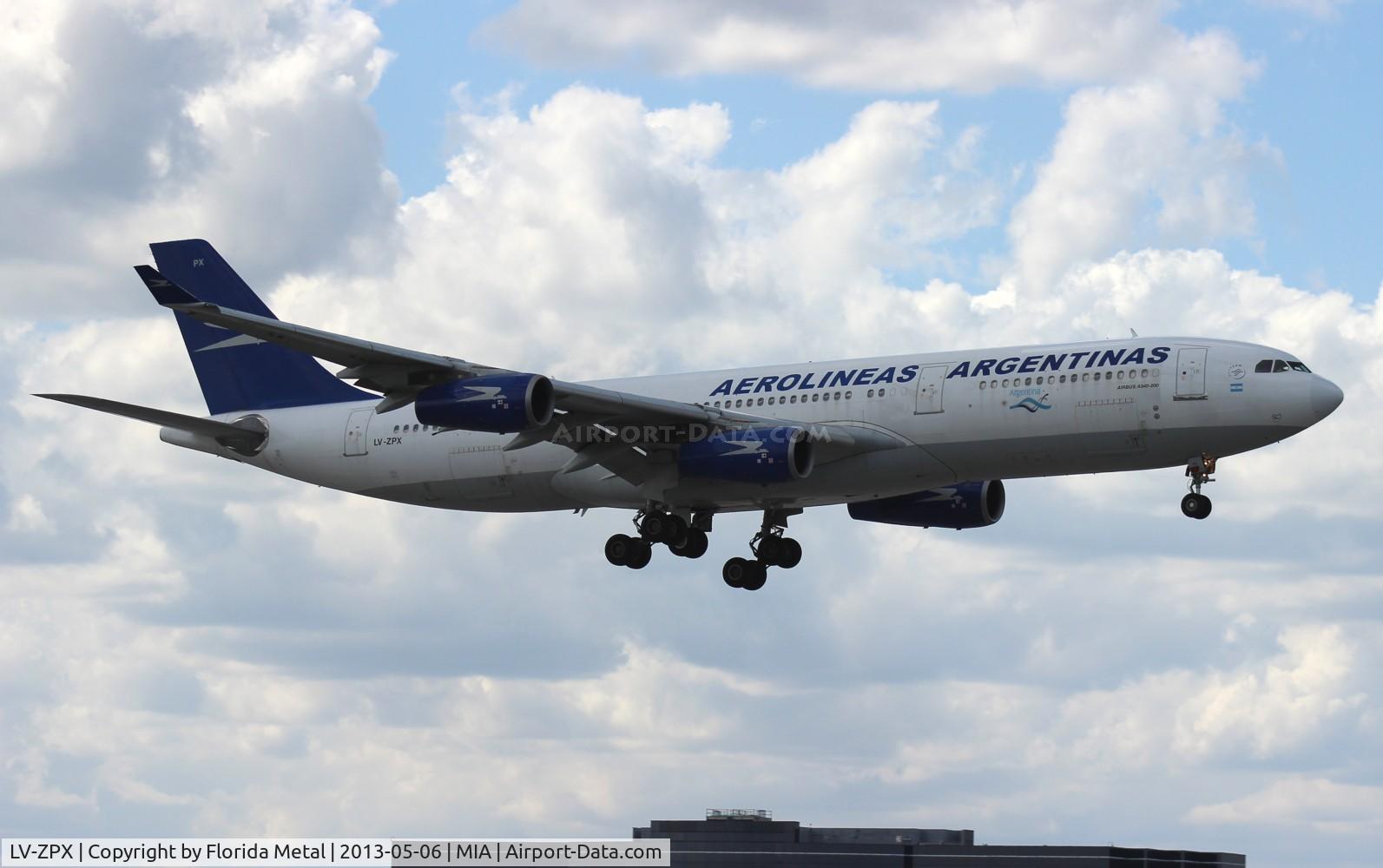 LV-ZPX, 1994 Airbus A340-211 C/N 080, Aerolineas Argentinas A340-200