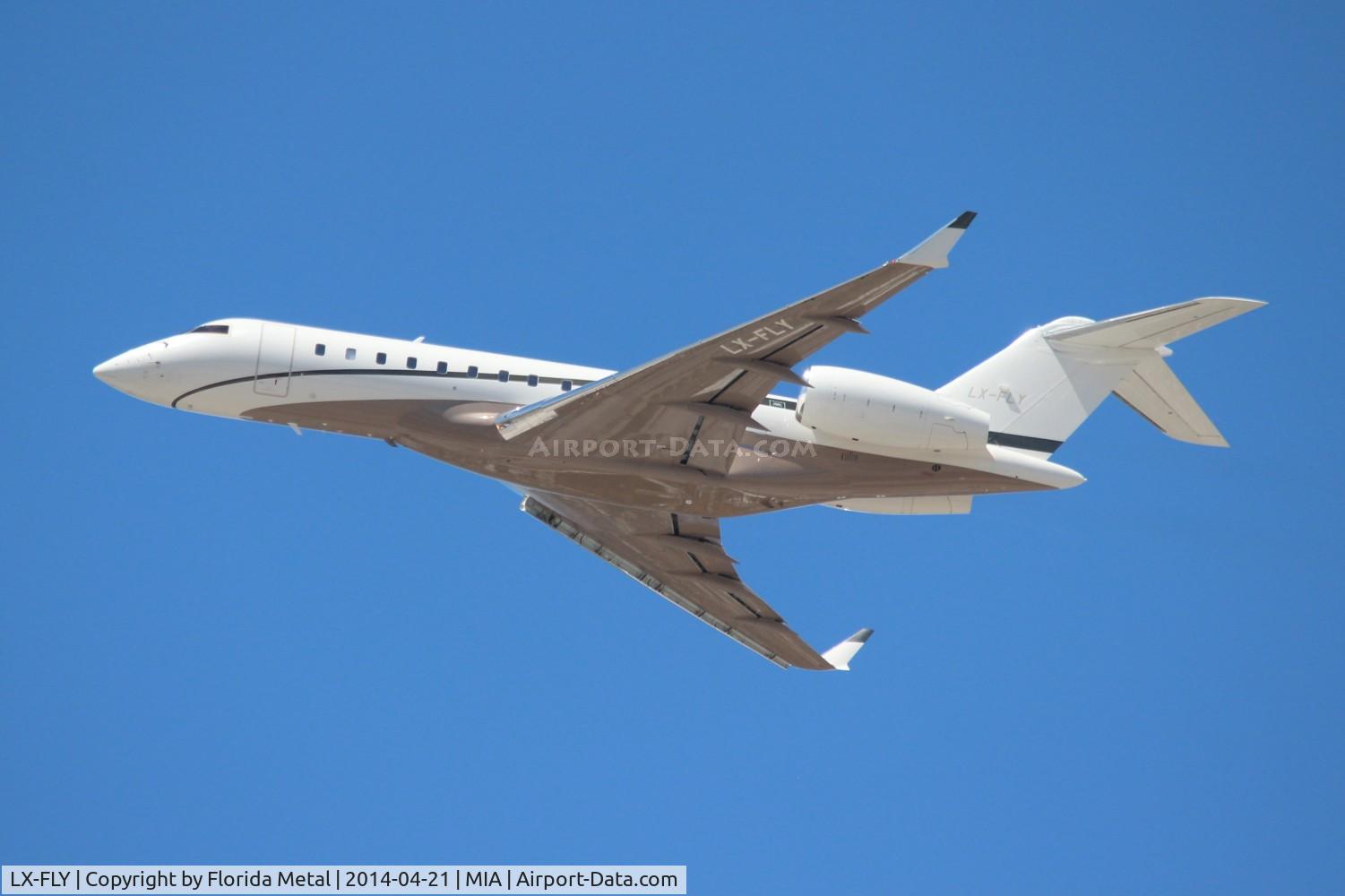 LX-FLY, 2008 Bombardier BD-700-1A10 Global Express C/N 9252, Global Express XRS