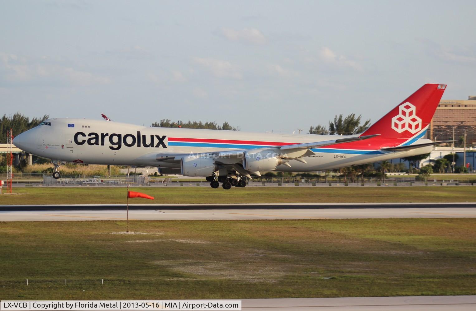 LX-VCB, 2010 Boeing 747-8R7F C/N 35806, Cargolux 747-800
