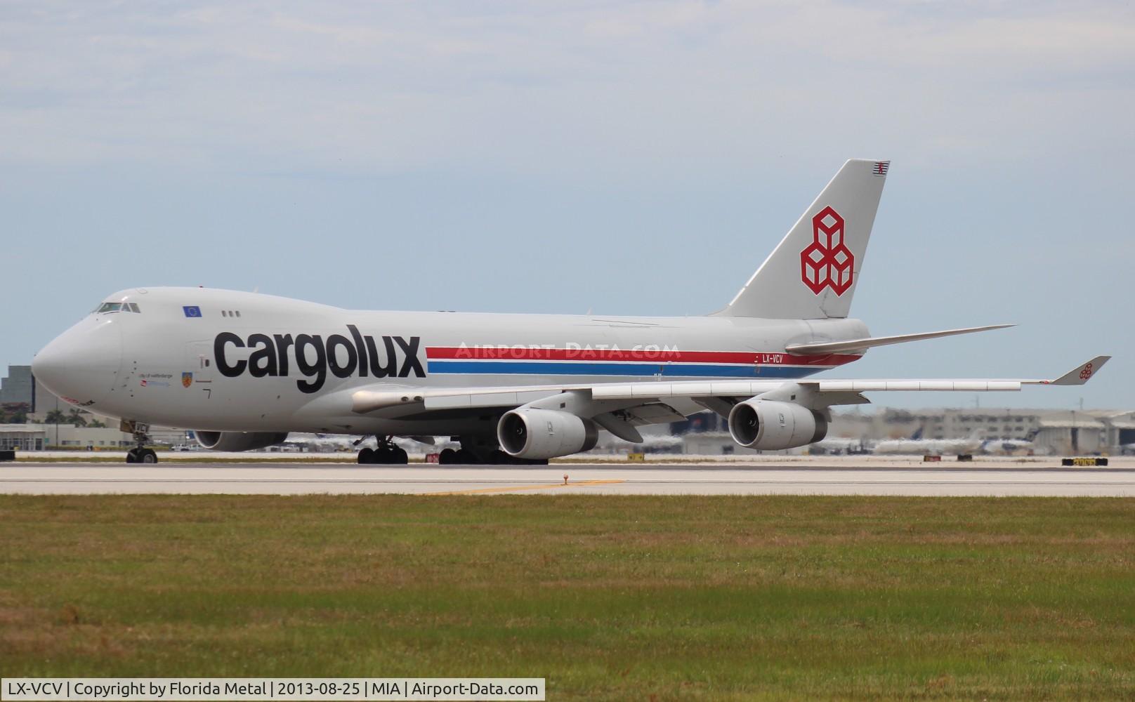 LX-VCV, 2005 Boeing 747-4R7F/SCD C/N 34235, Cargolux 747-400