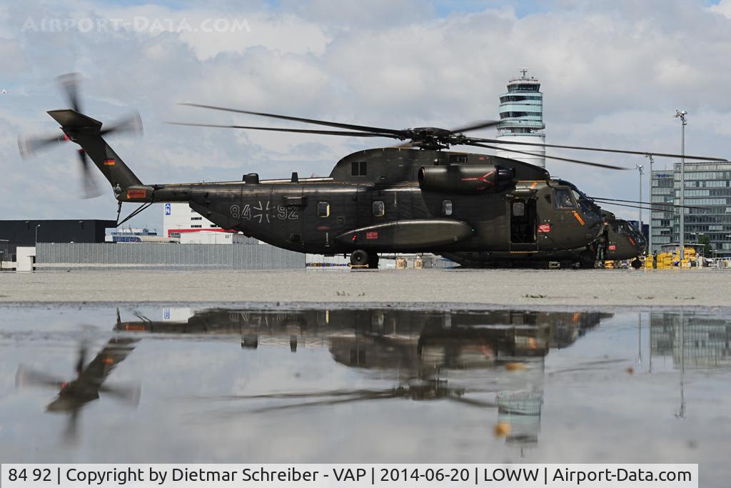 84 92, Sikorsky (VFW-Fokker) CH-53G C/N V65-090, German AF CH53