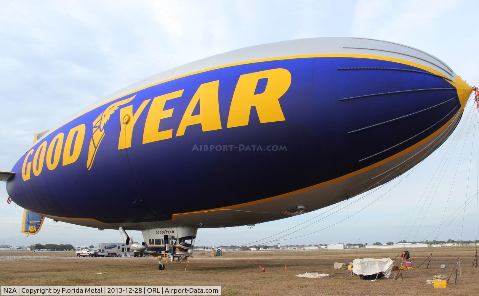 N2A, 1983 Goodyear GZ-20A C/N 4119, Goodyear Blimp