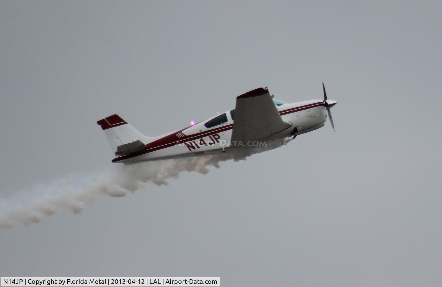 N14JP, 1986 Beech F33C Bonanza C/N CJ-177, Jim Pietz Aerosports Bonanza at Sun N Fun