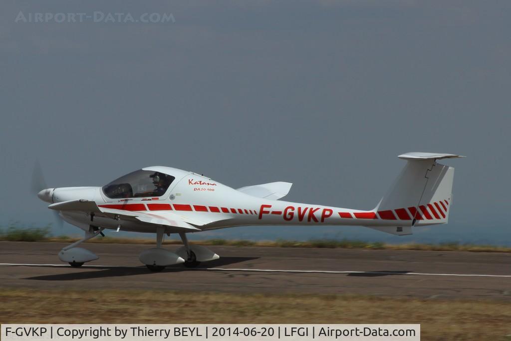 F-GVKP, Diamond DA-20-100 Katana C/N Not found F-GVKP, Takeoff