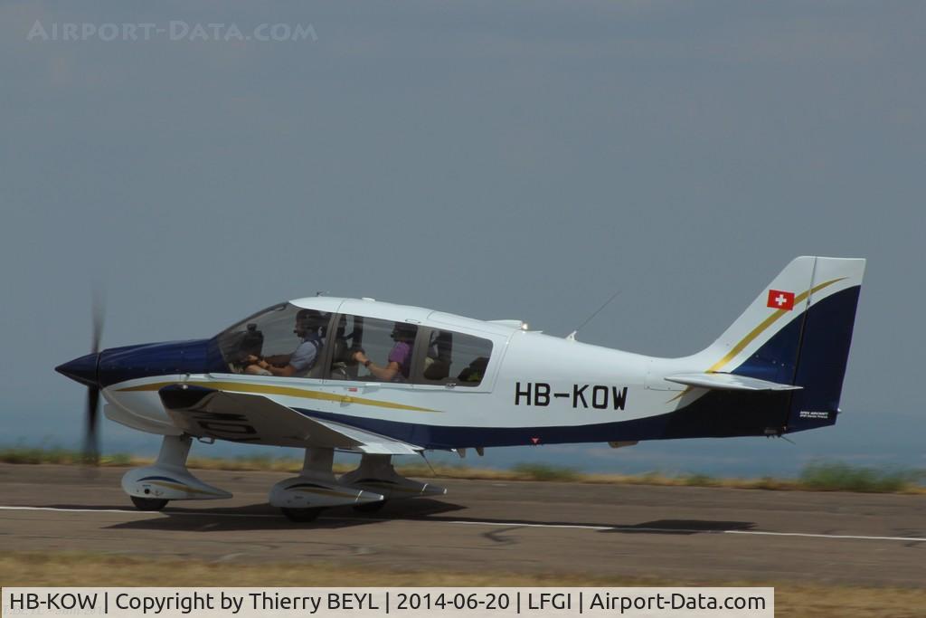 HB-KOW, 2008 Robin DR-400-180 Regent Regent C/N 2651, Takeoff