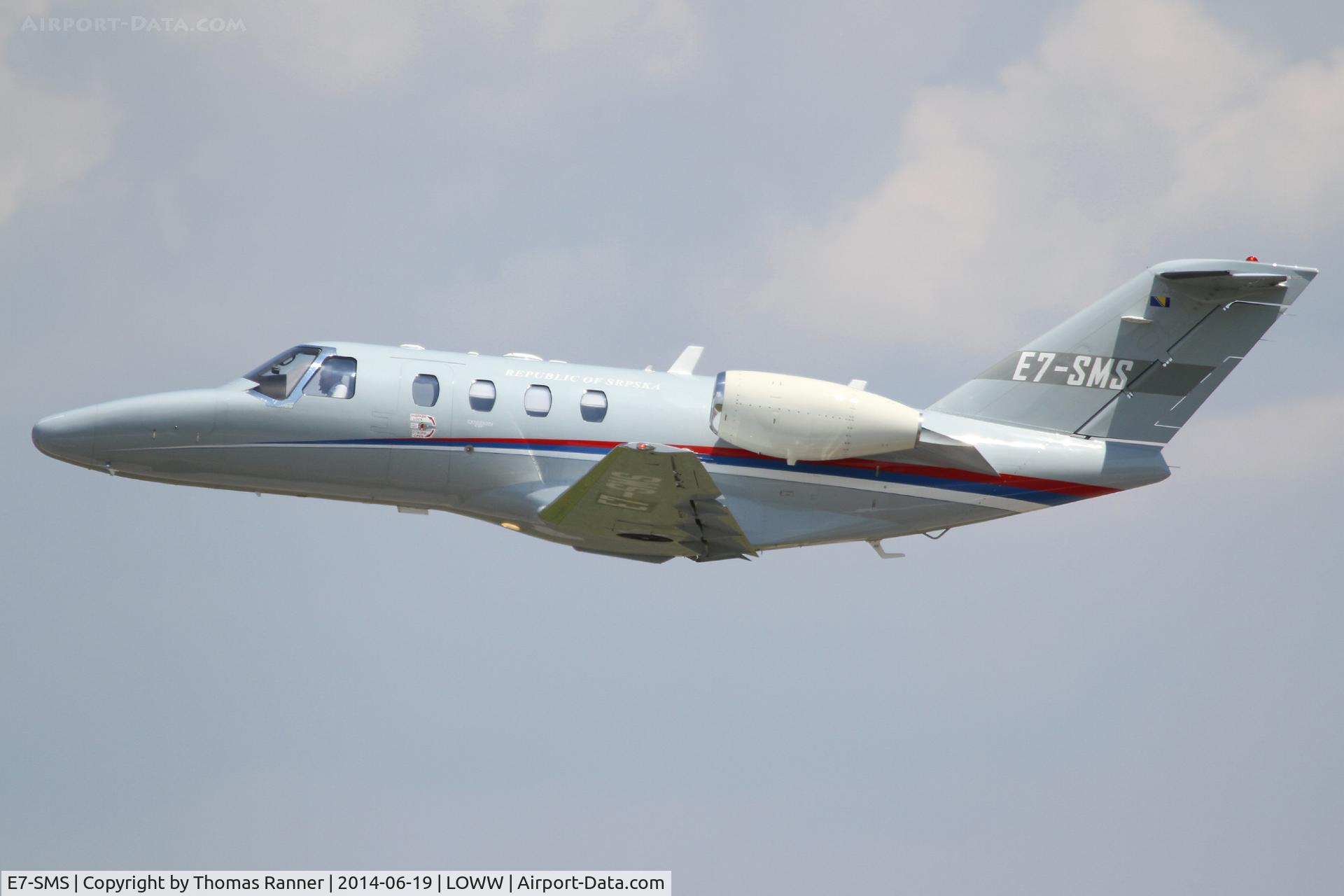 E7-SMS, 2008 Cessna 525 CitationJet CJ1+ C/N 525-0666, Republic of Srbska Cessna 525