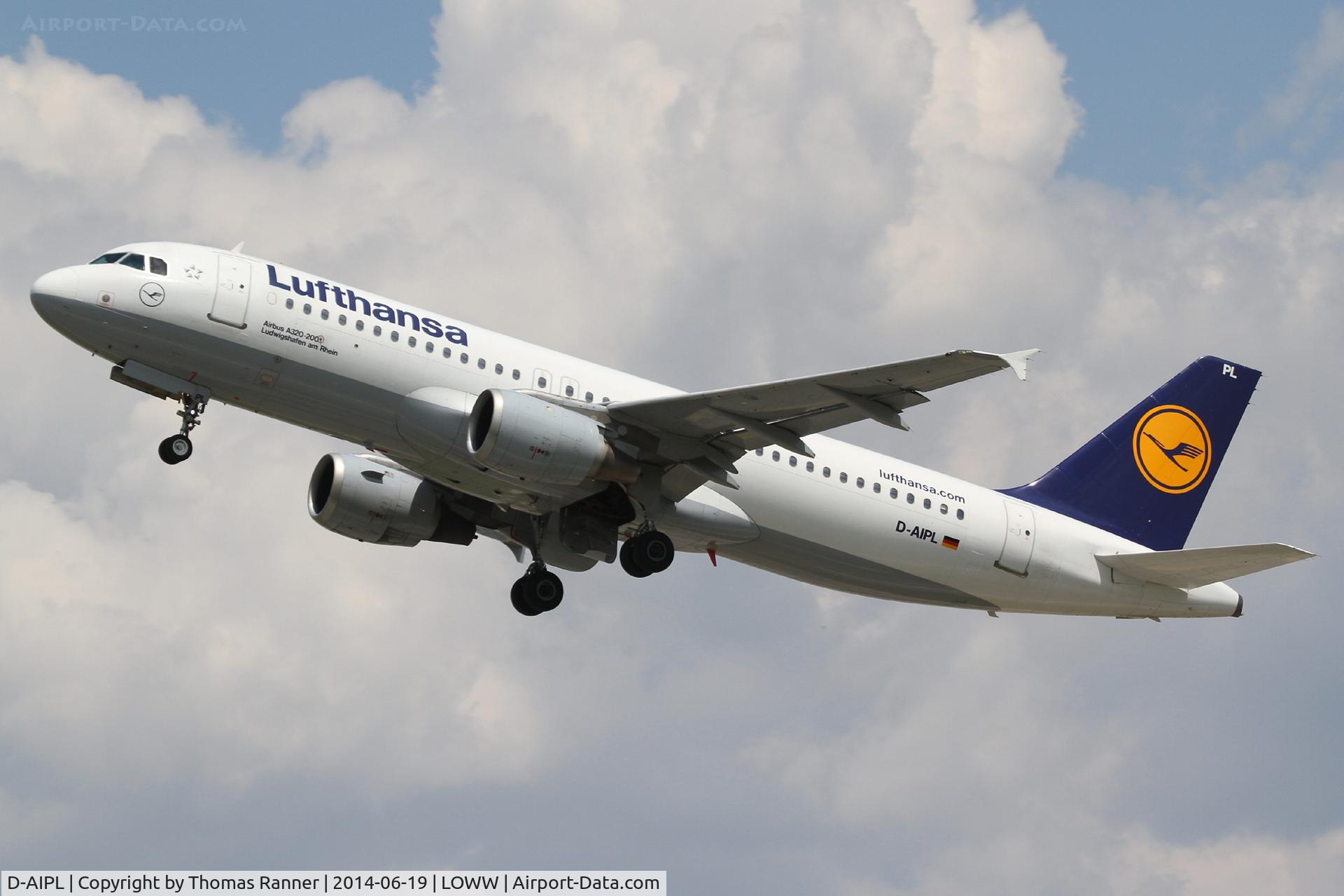 D-AIPL, 1989 Airbus A320-211 C/N 094, Lufthansa A319