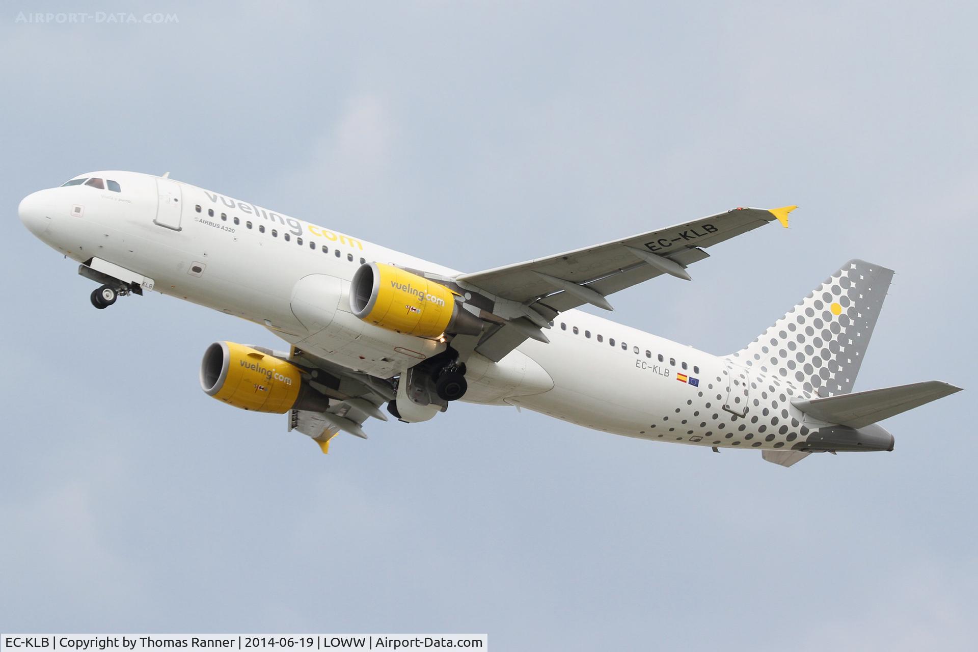 EC-KLB, 2007 Airbus A320-214 C/N 3321, Vueling A320