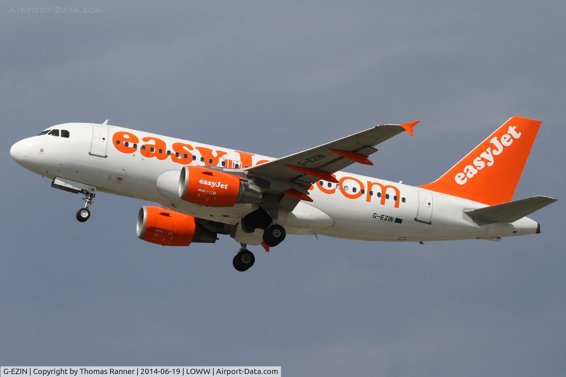 G-EZIN, 2005 Airbus A319-111 C/N 2503, Easyjet A319