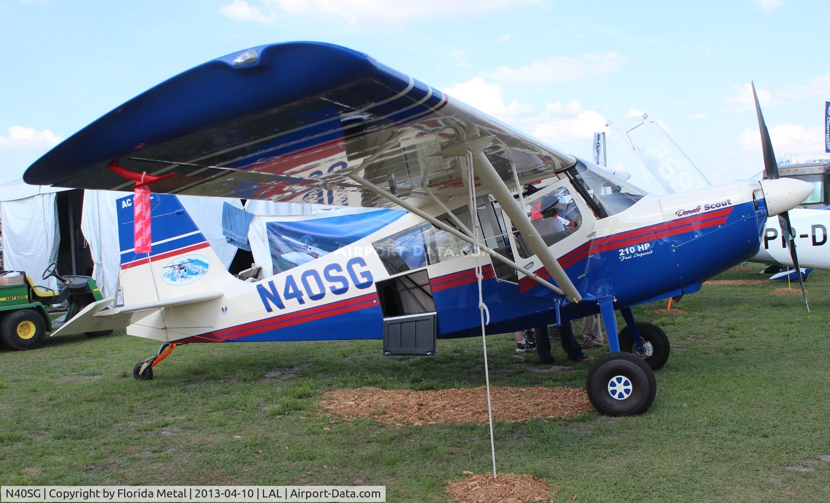 N40SG, 2012 American Champion 8KCAB Super Decathlon C/N 550-2012, Super Decathlon