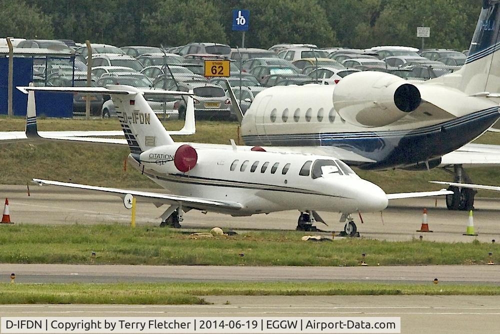 D-IFDN, 2007 Cessna 525A  Citation CJ2+ C/N 525A-0343, 2007 Cessna 525A Citation CJ2+, c/n: 525A-0343 at Luton