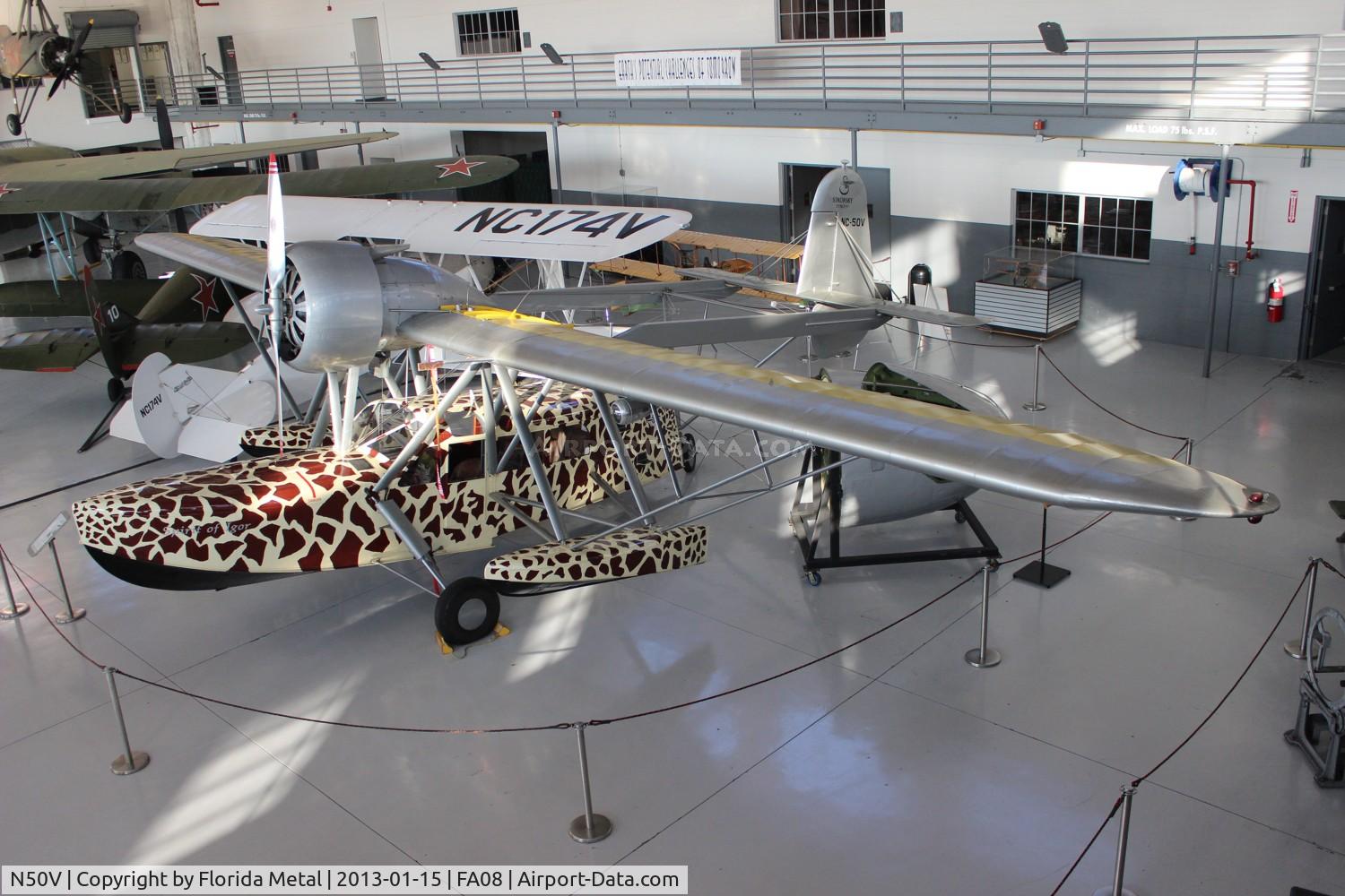 N50V, 1931 Sikorsky S-39-C C/N 912, Sikorsky S-39 at Fantasy of Flight