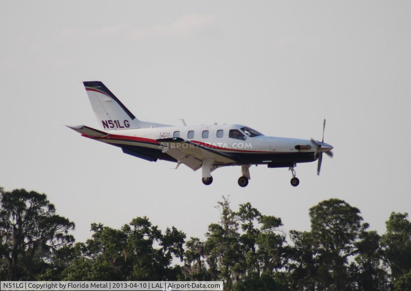 N51LG, 2007 Socata TBM-700 C/N 423, TBM-700 at Sun N Fun