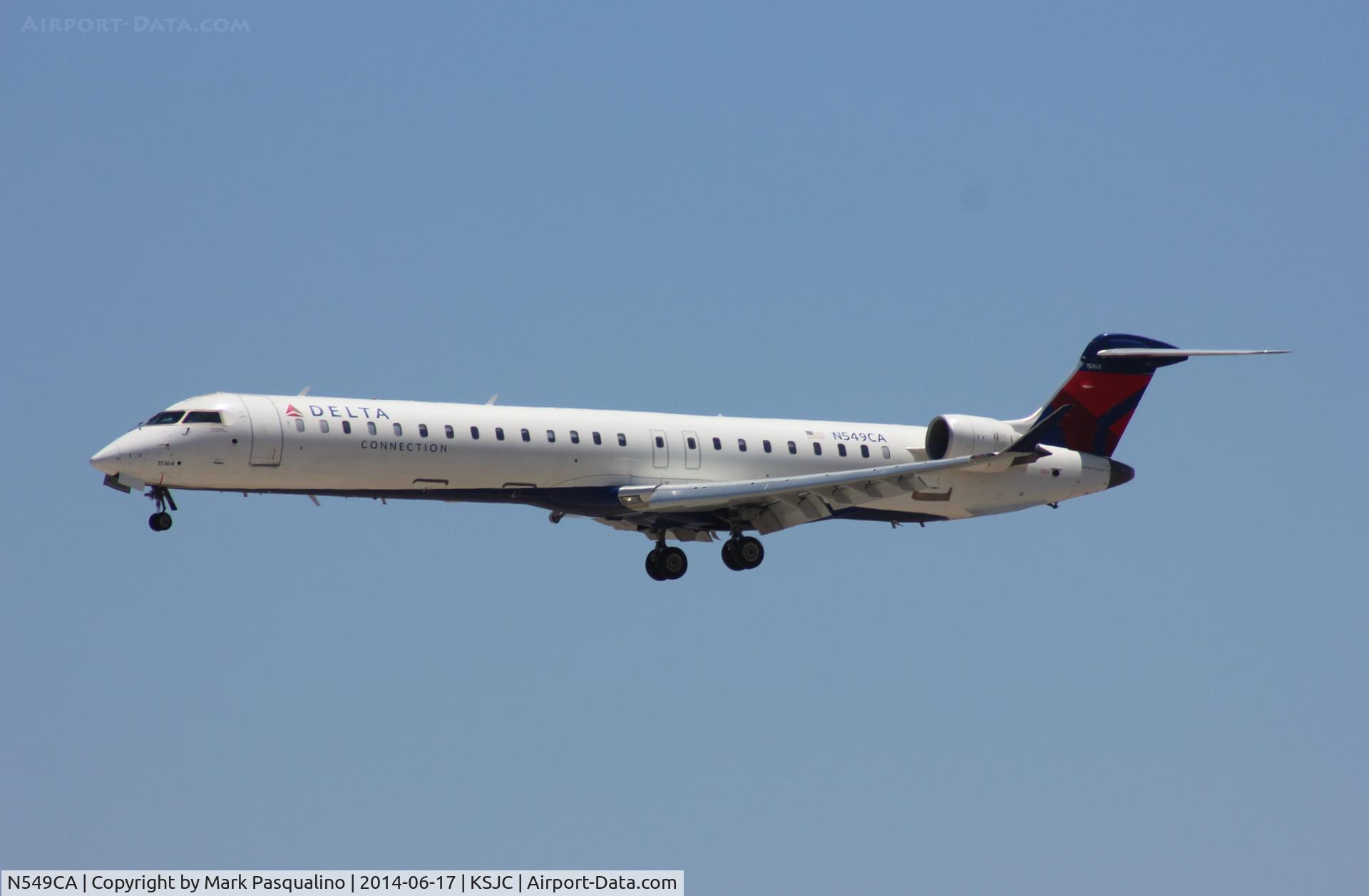 N549CA, 2008 Bombardier CRJ-900ER (CL-600-2D24) C/N 15164, CL600-2D24