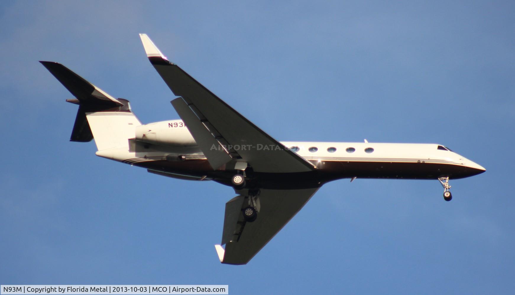 N93M, 1999 Gulfstream Aerospace G-V C/N 567, Gulfstream V