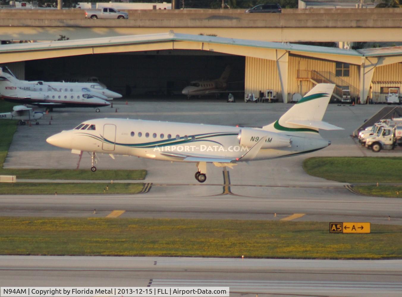 N94AM, 2008 Dassault Falcon 2000EX EASy C/N 154, Falcon 2000EX