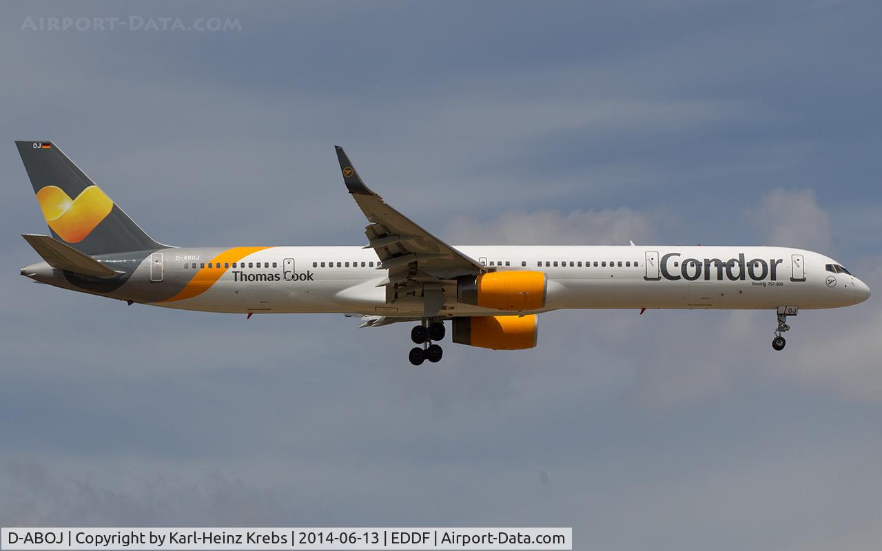 D-ABOJ, 2000 Boeing 757-330 C/N 29019, Condor new color