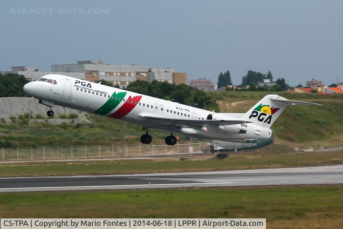 CS-TPA, 1989 Fokker 100 (F-28-0100) C/N 11257, ------------------