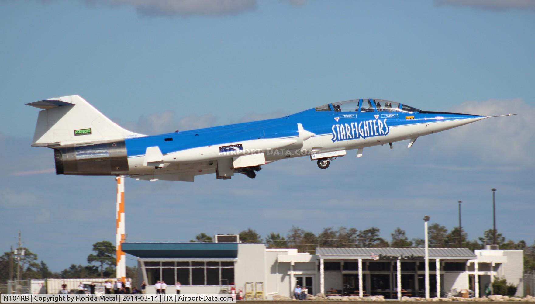 N104RB, 1962 Lockheed CF-104D Starfighter C/N 583A-5302, Starfighters Inc F-104
